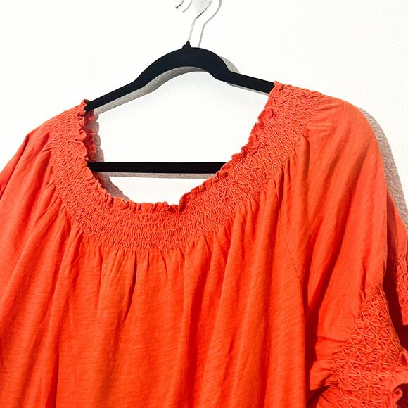 NEW Lauren Ralph Lauren Top Womens XL Mature Basic Preppy Boho Spring Stretch - Picture 3 of 7